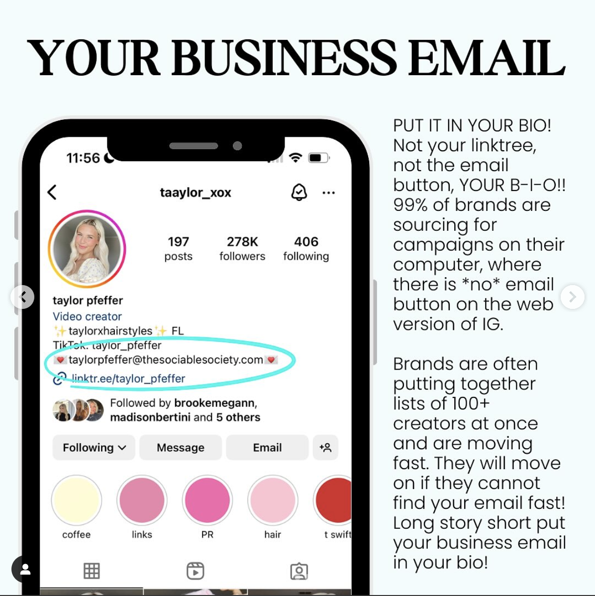 what to put as your bio on instagram